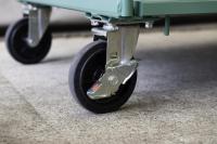 【オーダーメイド製品】特寸観音扉付カゴ台車　W1200×D750×H1200