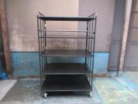 【オーダーメイド製品】特寸L型カゴ台車　W1190×D800×H1930