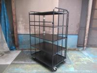 【オーダーメイド製品】特寸L型カゴ台車　W1190×D800×H1930