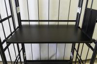 【オーダーメイド製品】ハイエース用特寸L型観音扉付きカゴ台車　W900×D610×H1450