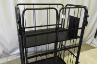 【オーダーメイド製品】ハイエース用特寸L型観音扉付きカゴ台車　W900×D610×H1450