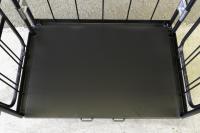 【オーダーメイド製品】ハイエース用特寸L型観音扉付きカゴ台車　W900×D610×H1450