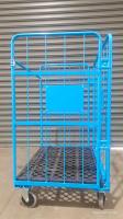 【オーダーメイド製品】フレコンバック用カゴ台車　W1100×D800×H1450