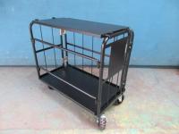 【オーダーメイド製品】特寸両面折畳カゴ台車　W950×D500×H900