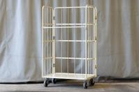 【オーダーメイド製品】両面折畳式カゴ台車W1000×D650×H1700