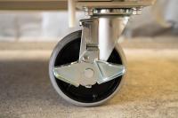 【オーダーメイド製品】両面折畳式カゴ台車W1000×D650×H1700