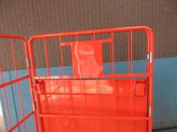 【オーダーメイド製品】電気ケーブル用 重荷重対応L型カゴ台車