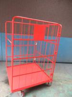 【オーダーメイド製品】電気ケーブル用 重荷重対応L型カゴ台車