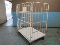 【オーダーメイド製品】精密製品運搬用 L型カゴ台車