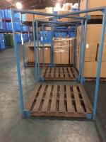 【販売終了】【中古】パレットサポート（木製パレット付き）W1500×D1450×H1950【セット商品】