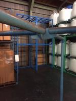 【販売終了】【中古】パレットサポート（木製パレット付き）W1500×D1450×H1950【セット商品】