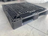 【中古】四方差し・片面仕様　プラスチックパレット　W1100×L1100×H150【割れ、欠けあり】【1ロット100枚～】