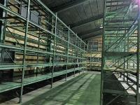 【販売終了】【中古】パレットラック（重量ラック）　W2500×D1100×H4500　連結