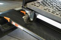 【アウトレット/限定2台】2段伸縮式 カゴ台車用スロープ【ハイエース/バン車両】