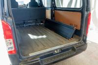 【アウトレット/限定2台】2段伸縮式 カゴ台車用スロープ【ハイエース/バン車両】