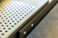 【アウトレット/限定2台】2段伸縮式 カゴ台車用スロープ【ハイエース/バン車両】