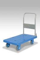 【新品】手押し台車　カナツー静音シリーズ　PLA250　ハンドル固定式