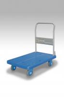 【新品】手押し台車　カナツー静音シリーズ　PLA300　ハンドル固定式