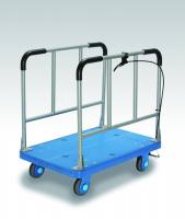 【新品】手押し台車　カナツー乙女シリーズ　PLA300-W-HS　長尺物運搬台車 　ハンドストッパー