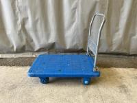 【販売終了】【中古】手押し台車　PLA300　ハンドル折りたたみ式　L910×W600mm