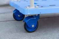 【販売終了】【中古】手押し台車　長尺物運搬台車 金沢車輛製【台数割引あり】