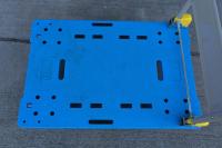 【販売終了】【中古】手押し台車　W900×D600　金沢車輛製