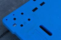 【販売終了】【中古】手押し台車　フットブレーキ付き　W900×D600　金沢車輛製【限定1台！】