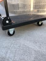 【販売終了】【中古】手押し台車　W900×D600 静音キャスター【限定1台】