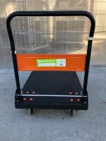 【販売終了】【中古】手押し台車　W900×D600 静音キャスター【限定1台】