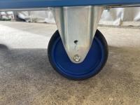 【販売終了】【美品中古】特大手押し台車 片袖タイプ　金沢車輛製　W1225×D775【今だけの大幅値引き！】