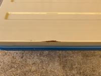 【販売終了】【美品中古】手押し台車 両袖タイプ　金沢車輛製　W1225×D775【今だけの大幅値引き！】