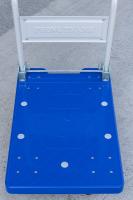 【販売終了】【美品中古】手押し台車　折りたたみハンドル　710mm×455mm【限定1台】