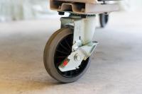 【受注生産品】俺のカゴ台車H1950　ベージュ　W1100×D800×H1950【1ロット30台～】