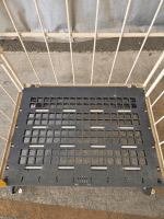 【セール対象品】【美品中古】カゴ台車　W1100×D800×H1700　マキテック製