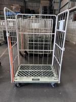 【販売終了】【お買い得品】【中古】カゴ台車　W1100×D800×H1700　メーカー混在・仕様混在