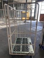 【販売終了】【お買い得品】【中古】カゴ台車　W1100×D800×H1700　メーカー混在・仕様混在