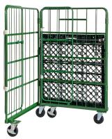 【新品】カゴ台車　コンビテナー　KRC90-PG　W1100×D1100×H1700