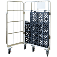 【新品】俺の中間棚　ブラック　W1100×D800用　樹脂製