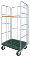 【新品】カゴ台車　コンビテナー　スタンダード　LRC50-PI/PG　W800×D600×H1700【静音】