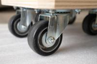 【オーダーメイド製品】コピー機専用平台車　外寸:W600×D600×H127