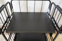 【オーダーメイド製品】ハイエース用特寸L型観音扉付きカゴ台車W800×D600×H1100