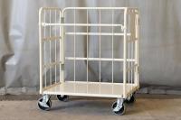 【オーダーメイド製品】両面折畳式カゴ台車W920×D710×H1100