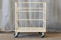 【オーダーメイド製品】両面折畳式カゴ台車W920×D710×H1100