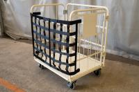 【オーダーメイド製品】両面折畳式カゴ台車W920×D710×H1100