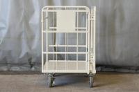 【オーダーメイド製品】両面折畳式カゴ台車W920×D710×H1100