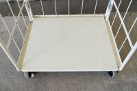 【オーダーメイド製品】両面折畳式カゴ台車W920×D710×H1100