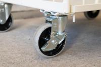 【オーダーメイド製品】両面折畳式カゴ台車W920×D710×H1100