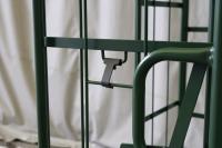 【オーダーメイド製品】２枚観音扉付き段積みカゴ台車W1030×Ⅾ995×H1944