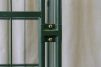 【オーダーメイド製品】２枚観音扉付き段積みカゴ台車W1030×Ⅾ995×H1944