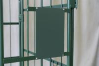 【オーダーメイド製品】２枚観音扉付き段積みカゴ台車W1030×Ⅾ995×H1944